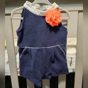 Janie & Jack | Quilted romper | 6-12m